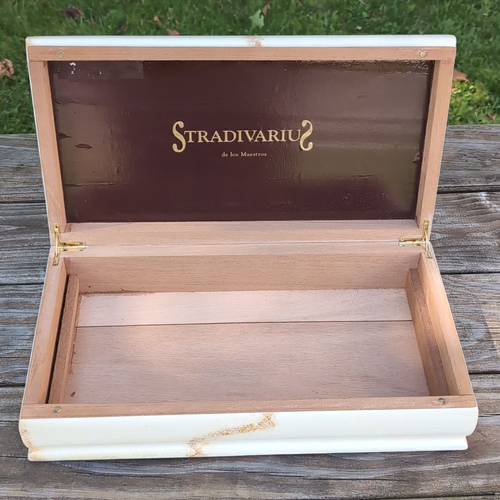 Vintage Cigar Box Stradivarius de los maestros 1506/5000 Dominican Republic - Picture 3 of 12